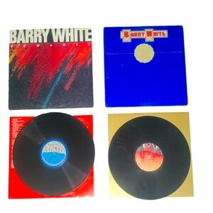 Vinyl Record Barry White Bundle
